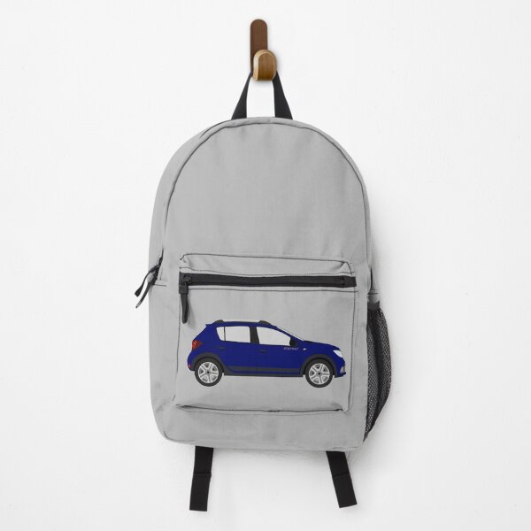 Item preview, Dacia Sandero Stepway Blue Car 'Krystal' designed and sold by RedBubbleBath.
