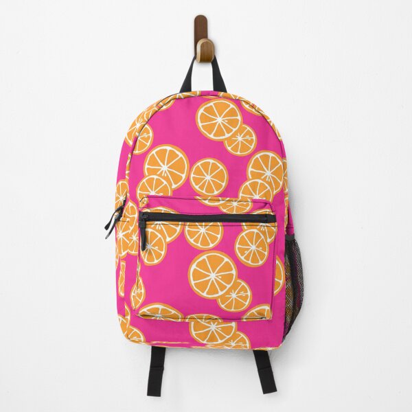 Item preview, Oranges slices on pink designed and sold by Feeling Artsy.