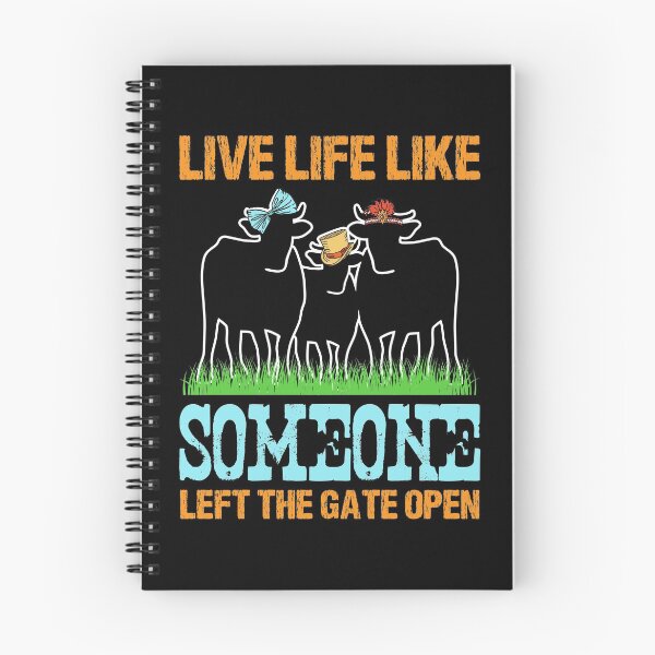 Item preview, Live Life Like Someone Left The Gate Open Cow Lives Matter Farming Save Cows Herd Livestock Farm Farmer Awareness designed and sold by shirti.