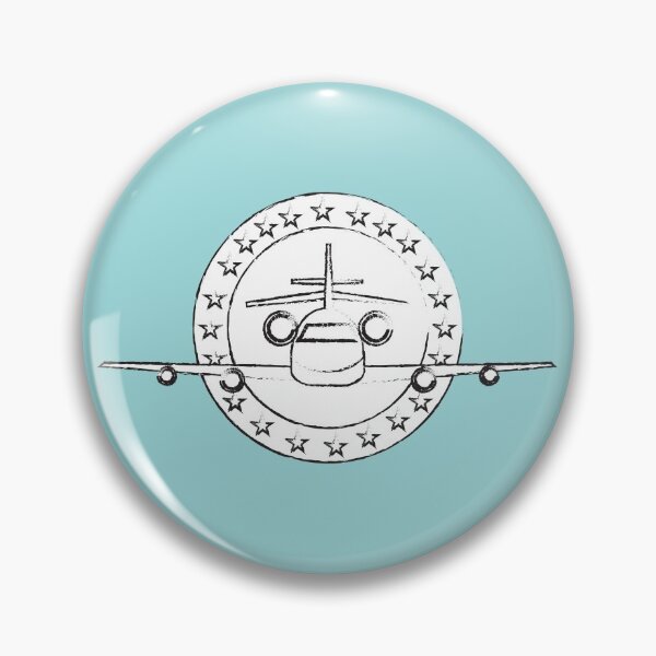 Item preview, Flying Aircraft Logo with Stars designed and sold by AeroAstro.