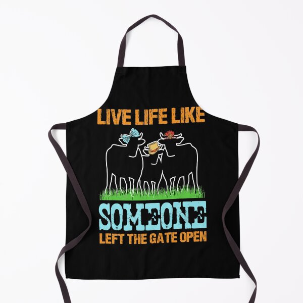 Item preview, Live Life Like Someone Left The Gate Open Cow Lives Matter Farming Save Cows Herd Livestock Farm Farmer Awareness designed and sold by shirti.