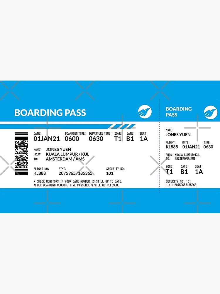 Boarding Pass 4000x1660 KL14 by twgcrazy