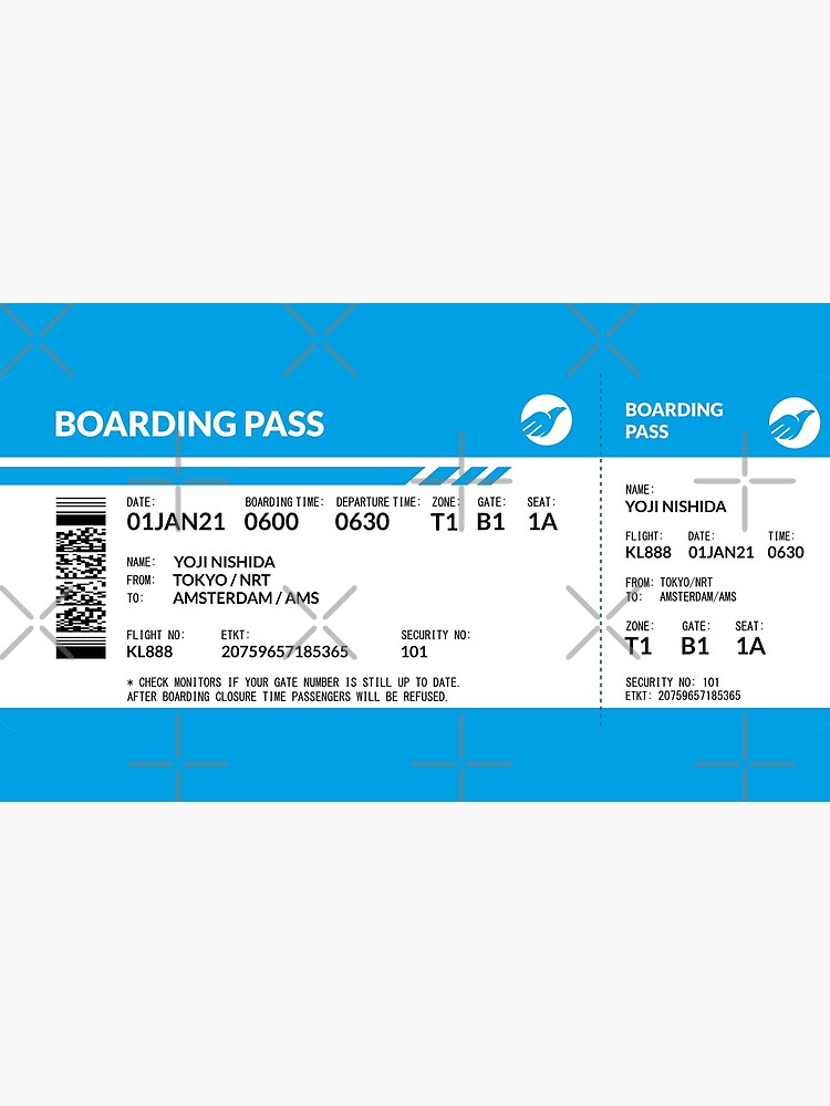 Boarding Pass 4000x1660 KL16 by twgcrazy