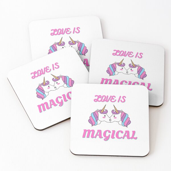 Item preview, LOVE IS MAGICAL UNICORN LOVE designed and sold by HAMSAN'S  STORE.