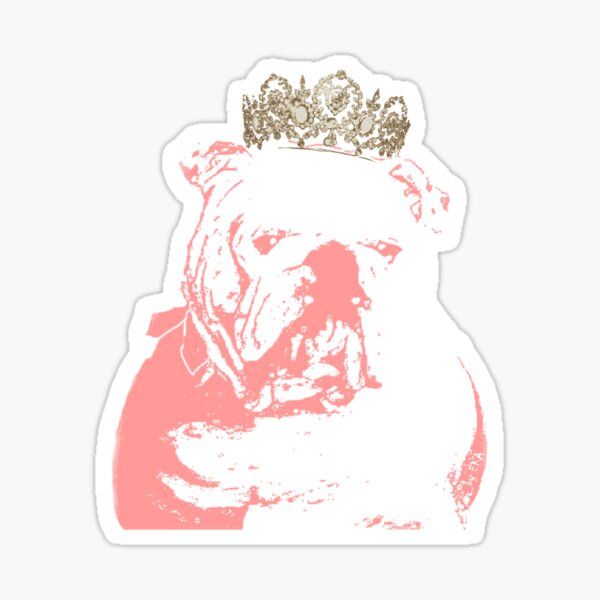 Miss Cherie with Tiara Sticker
