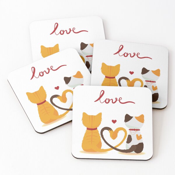Item preview, Cat Love Light Colors designed and sold by ClassySassyCats.