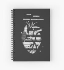 Blackout Poesie Herz Spiralblock