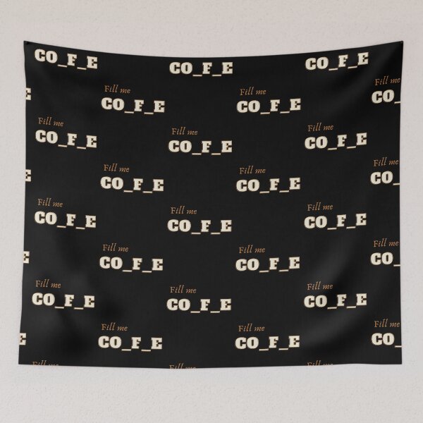 Item preview, Fill Me COFFEE designed and sold by Awesome &  Affordable.