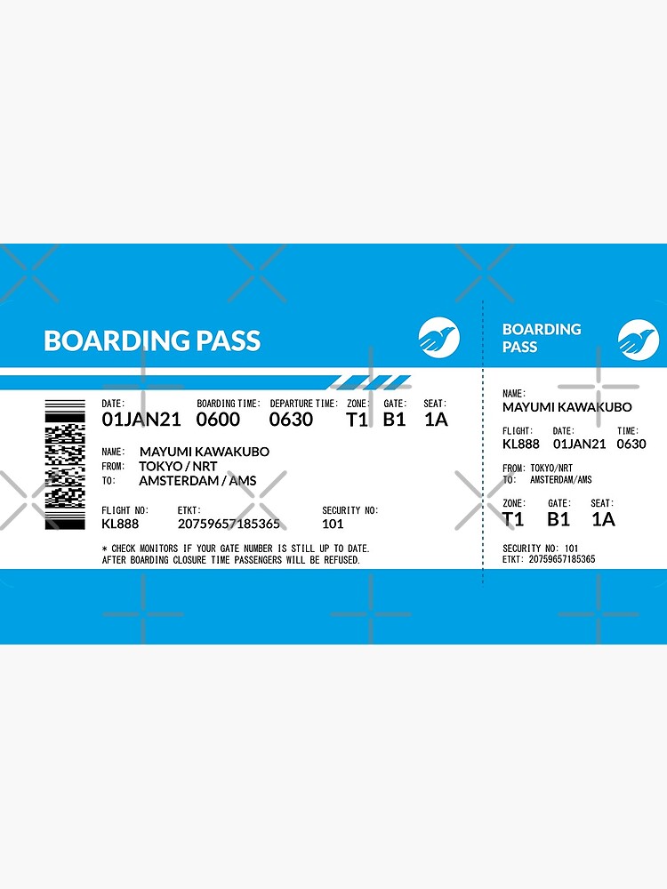Boarding Pass 4000x1660 KL22 by twgcrazy