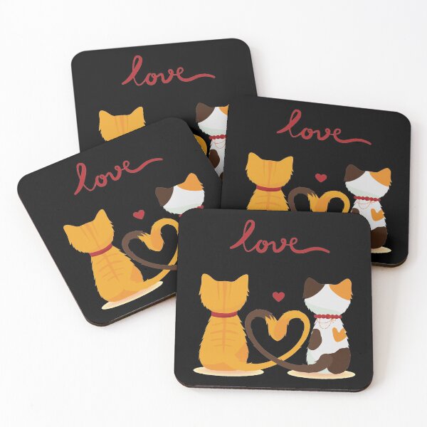 Item preview, Cat Love Dark Colors designed and sold by ClassySassyCats.