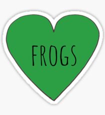 Frog Love Sticker
