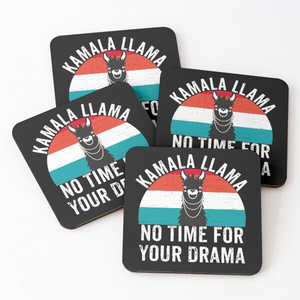 Item preview, Kamala Harris Llama - No Time For Your Drama designed and sold by Meliafroggy.