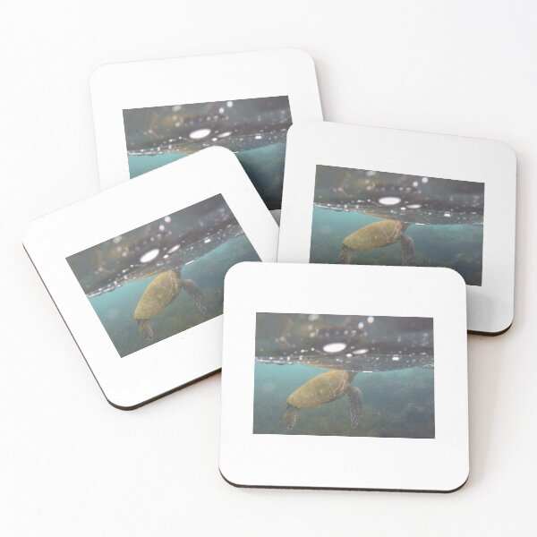 Item preview, Green Sea Turtle Breaking the Surface designed and sold by asmullikin.