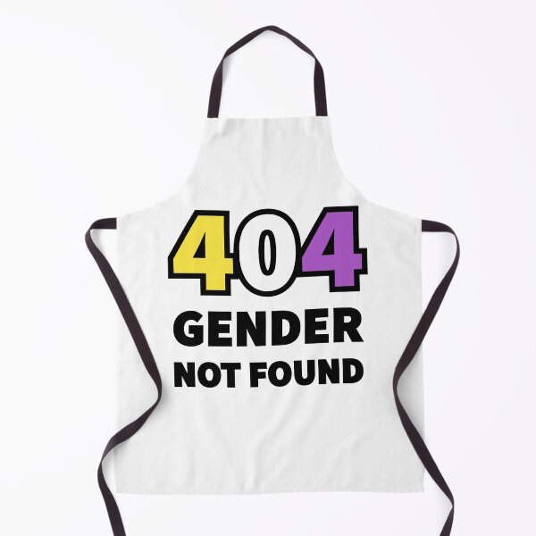 Item preview, 404 GENDER NOT FOUND (Non-Binary Colours) designed and sold by QueerShop.