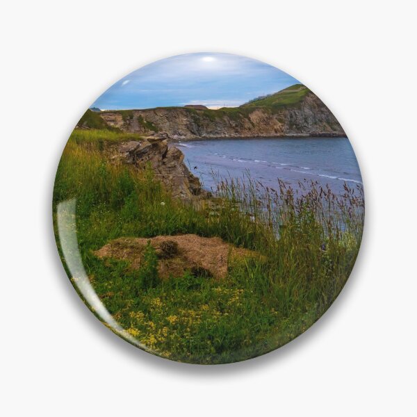 Item preview, View of Cap Aux Meules at the Magdalen Islands designed and sold by dreamline-designs.