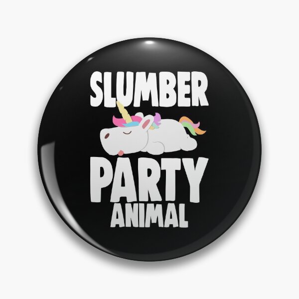 Item preview, Slumber Unicorn Animal Party Sleepover Pajama Girl Women designed and sold by Bendthetrend.