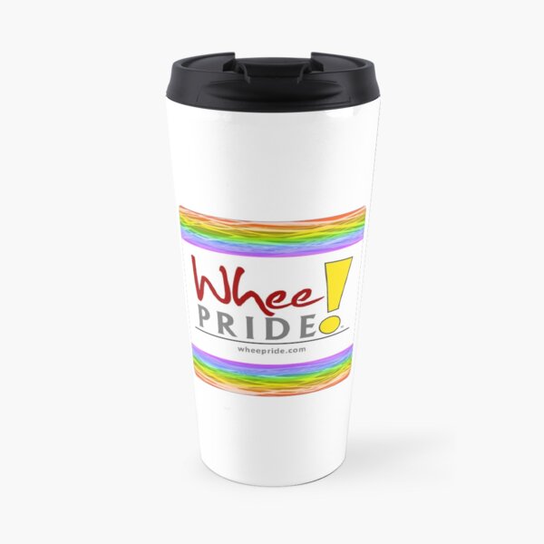 Whee! Pride Logo Travel Mug