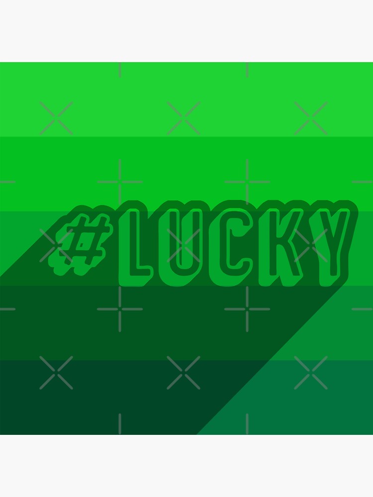 Hashtag Lucky Gradient by a-golden-spiral