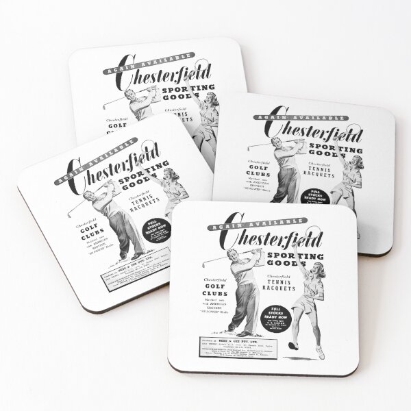 Item preview, GOLF THEMED SPORTING GOODS STORE ADVERTISEMENT designed and sold by ThrowbackAds.