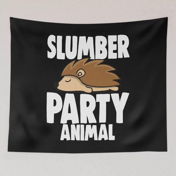 Item preview, Slumber Porcupine Animal Party Sleepover Pajama Girl Women designed and sold by Bendthetrend.