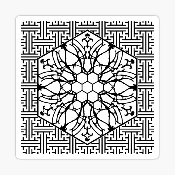 Item preview, Mandala 1 with Sayagata 3 designed and sold by TheGoodCross.