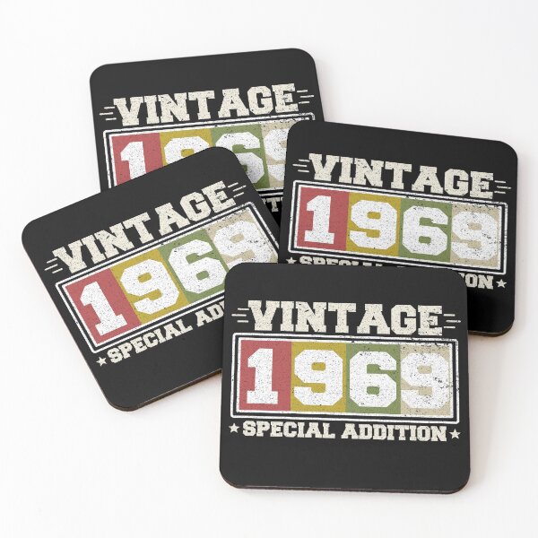 Item preview, Vintage 1969 Special Edition Birthday Year Distressed  designed and sold by CharJens.