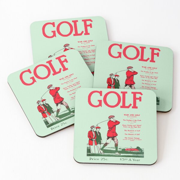 Item preview, GOLF MAGAZINE COVER designed and sold by ThrowbackAds.
