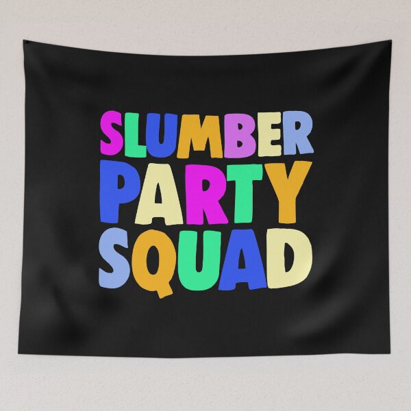 Item preview, Slumber Party Squad Sleepover Pajama Girl Women designed and sold by Bendthetrend.
