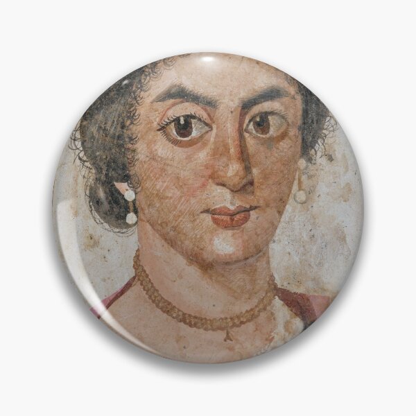 Item preview, Fayum mummy portrait ancient Egypt woman designed and sold by The-Roman-Lady.