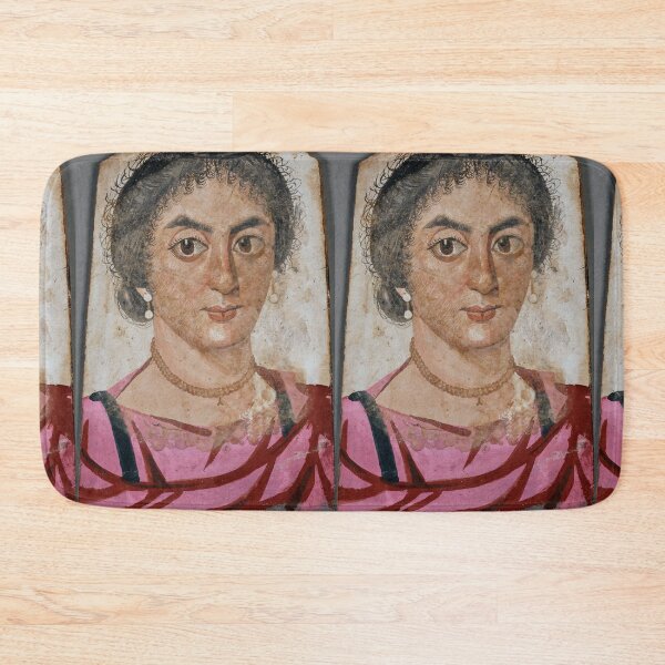 Item preview, Fayum mummy portrait ancient Egypt woman designed and sold by The-Roman-Lady.