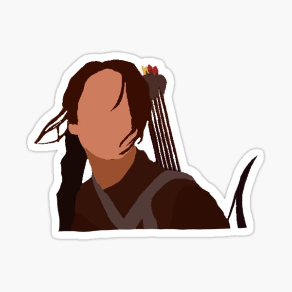 Item preview, katniss Everdeen  designed and sold by bloomingstars.