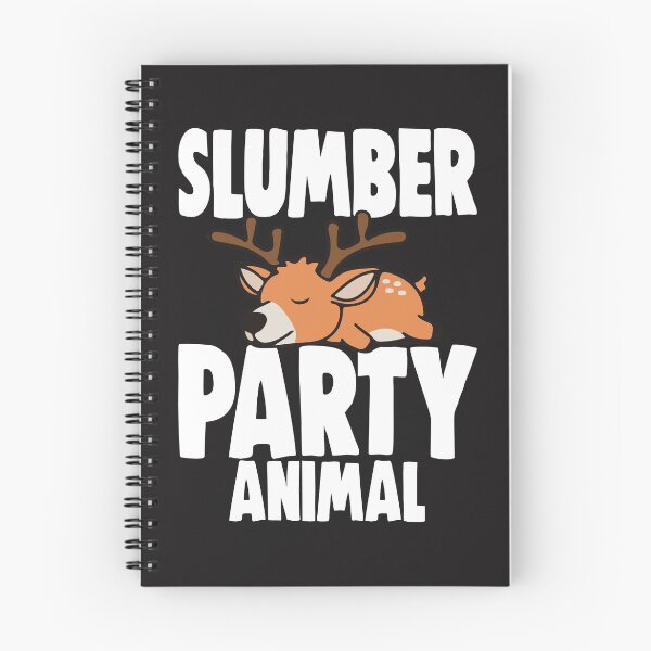 Item preview, Slumber Deer Animal Party Sleepover Pajama Girl Women designed and sold by Bendthetrend.