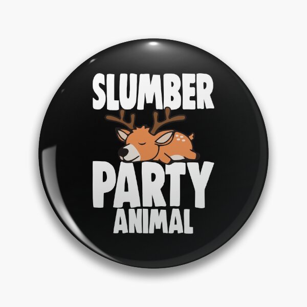 Item preview, Slumber Deer Animal Party Sleepover Pajama Girl Women designed and sold by Bendthetrend.