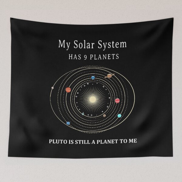 Item preview, My Solar System Has 9 Planets - Pluto Is Still A Planet designed and sold by molamode.
