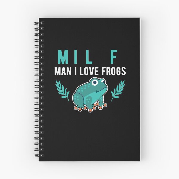 Item preview, MILF Man I Love Frogs - Funny Frog Lover Women Definition Quote designed and sold by Scratches Tees.
