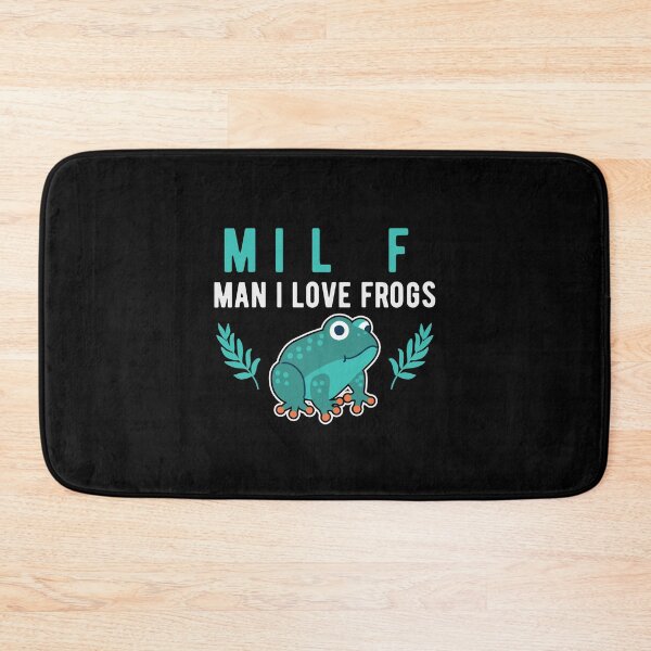 Item preview, MILF Man I Love Frogs - Funny Frog Lover Women Definition Quote designed and sold by Scratches Tees.
