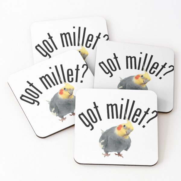 Item preview, Got Millet? Cockatiel designed and sold by dontdoellisd.