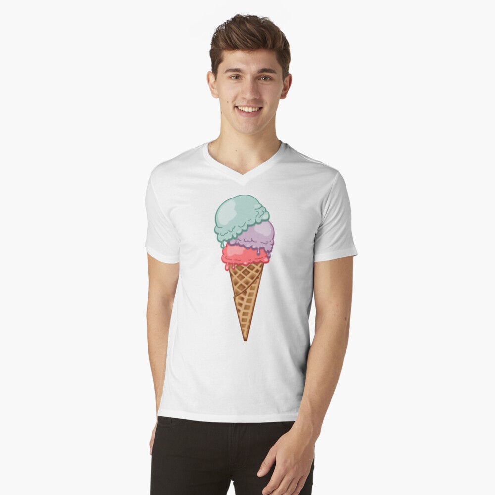 Boy with Tripe Scoop Ice Cream Cone Yoga Mat by CSA Images - Pixels Merch