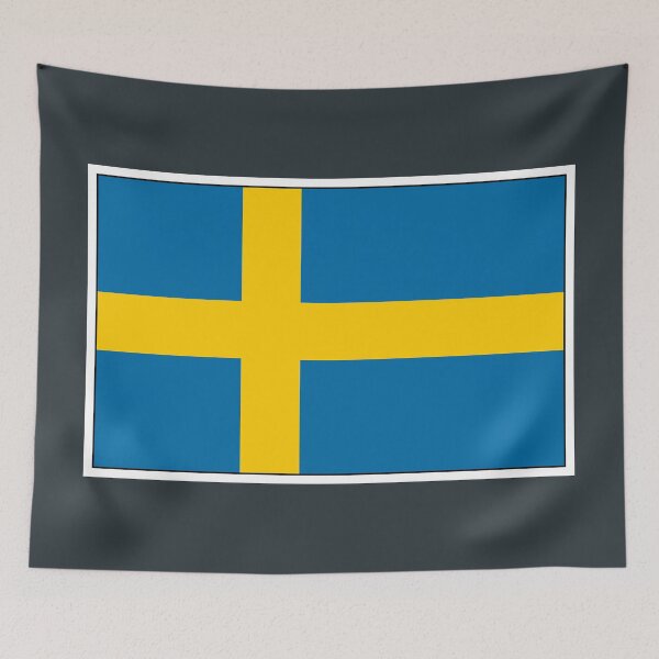 Item preview, Swedish Flag Gifts, Masks, Stickers & Products (GF) designed and sold by mpodger.