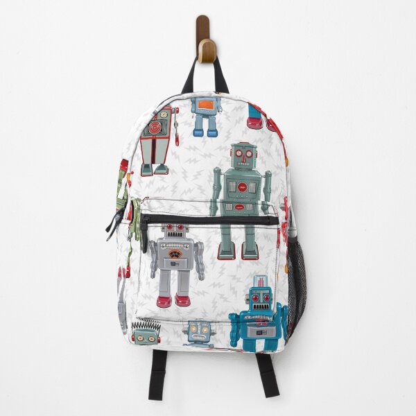 Item preview, Vintage Toy Robots on White, Atomic Collectible Robots designed and sold by theodoredesign.