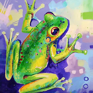 Artwork thumbnail, Frog by Sandra Trubin