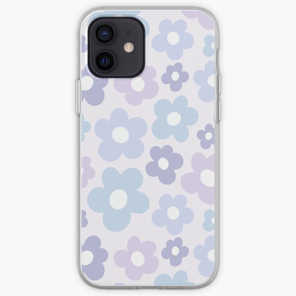Pastel Purple, Pink, Blue Flower Aesthetic Pattern: Golf le Fleur Inspired iPhone Soft Case
