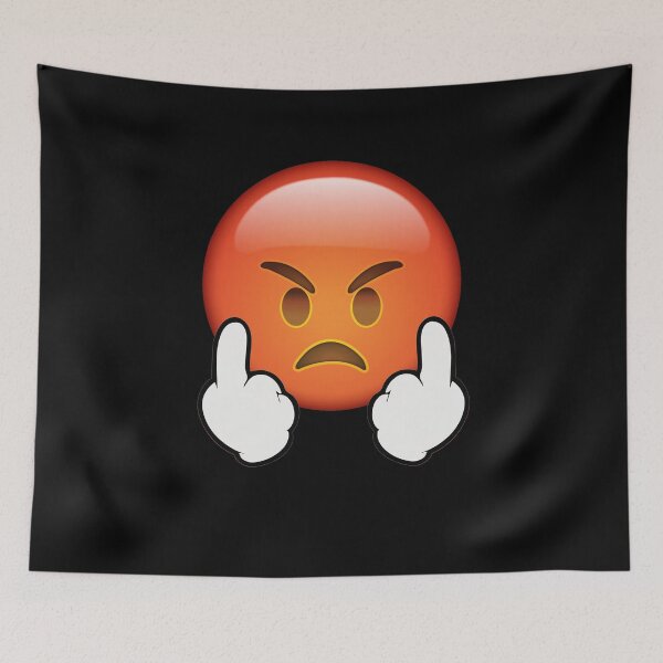 Item preview, Fuck You Emoji designed and sold by Schallerer.