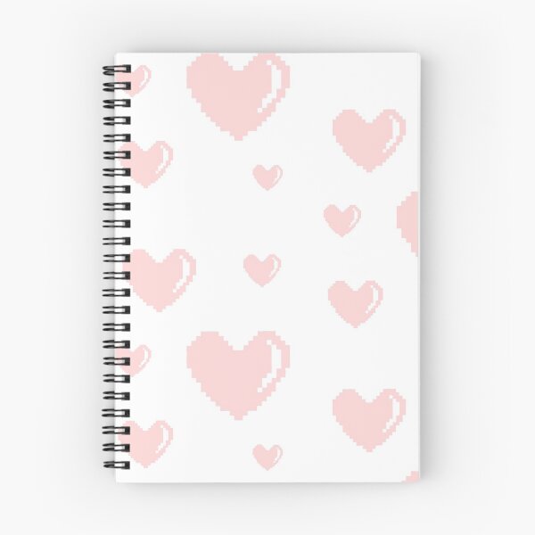 Item preview, Pixel Hearts Pink designed and sold by littlebloom.