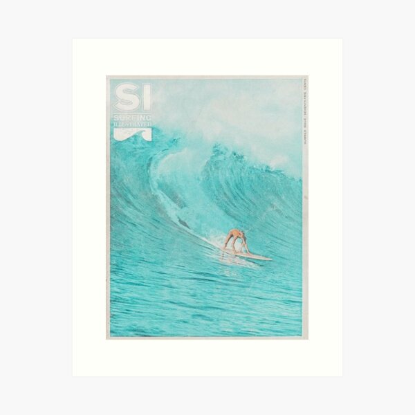 Aperçu de l'œuvre couverture de magazine de surf vintage créée et vendue par london-makaylaa.