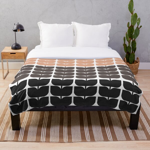 Item preview, Abstract Geometric Repeat Leaf Pattern designed and sold by paperpark.