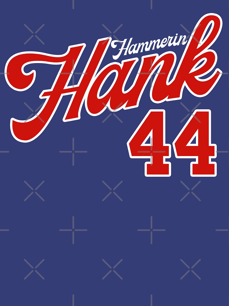 HAMMERIN HANK THE HOME RUN 755 SHIRT, OLD SCHOOL ATLANTA BASEBALL HANK  AARON SHIRT  Essential T-Shirt for Sale by ProSosh