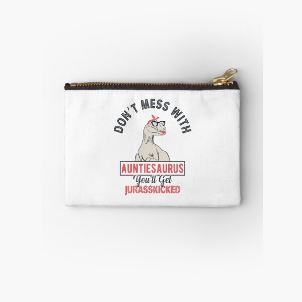 Item preview, Don't Mess With Auntiesaurus - Funny Aunt Pun For Dinosaurs Lover designed and sold by Scratches Tees.