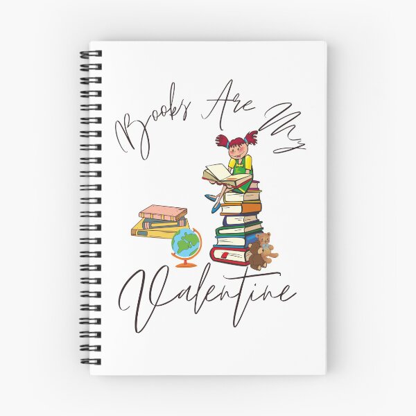 Item preview, Books is my valentine designed and sold by SummerSunDesign.