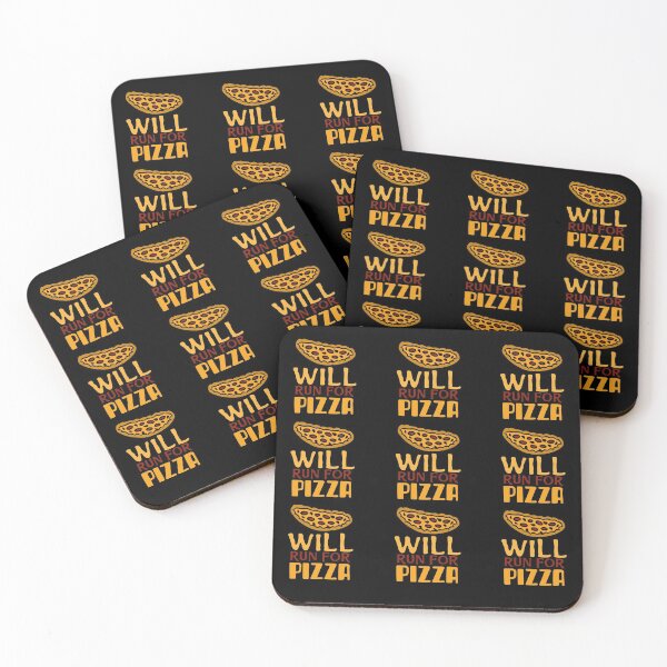 Item preview, Will Run For Pizza designed and sold by AmberSiraj.
